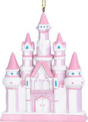 Елочная игрушка Gisela Graham Fairy Tales. Сказочный замок / 16140