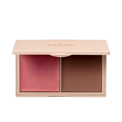 Палетка для скульптурирования Paese Румяна+Бронзер тон Warm (15г)