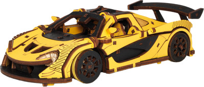 Автомобиль игрушечный EWA Гоночный автомобиль (желтый)
