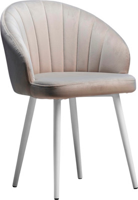 Стул Памир Зефир F81 (светло-серый/белая опора)