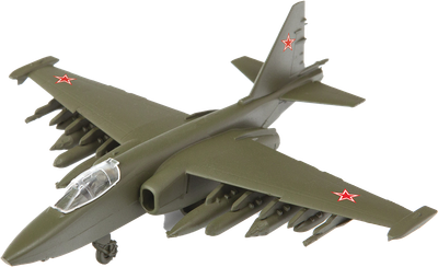 Сборная модель Звезда Советский штурмовик Су-25 / 7431