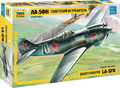 Сборная модель Звезда Самолет Ла-5ФН / 7203