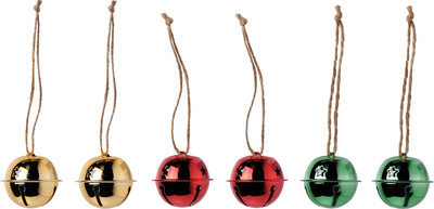 Набор шаров новогодних Swed house Vintertid 34.56.8295 (золотистый/красный/зеленый)