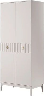 Шкаф Bravo Мебель Фарго ШР-2 ЛДСП  (персидский жемчуг/лак льняной)