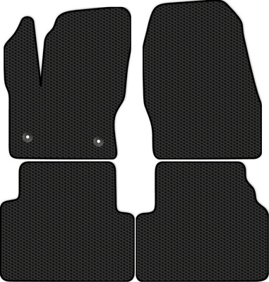 Комплект ковриков для авто Alicosta 0365_1 для Ford Kuga II SUV/CBS 2013-2017 (EVA соты, черный)