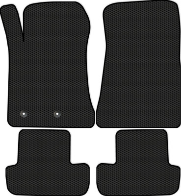 Комплект ковриков для авто Alicosta 0371_1 для Ford Mustang VI Купе 2013-2017 (EVA соты, черный)