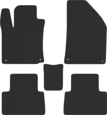 Комплект ковриков для авто Alicosta 2224_1 для Geely Belgee X50 I SUV 2023-н.в. (EVA соты, черный)