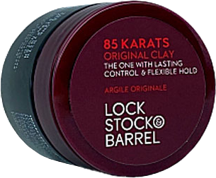 Глина для укладки волос Lock Stock&Barrel 85 Каrатs для густых волос (30мл)