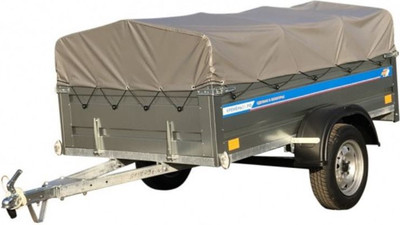 Прицеп для автомобиля Кремень Профи 2.0х1.3 (50см борт, 30см тент)