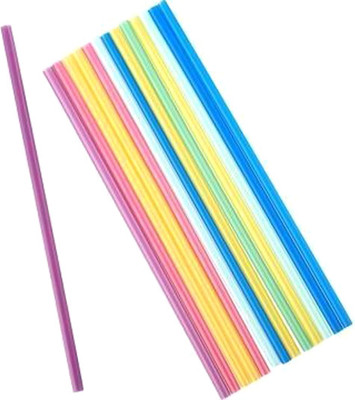 Набор одноразовых трубочек Паксервис Прямая 240мм / 288429 (250шт, ассорти)