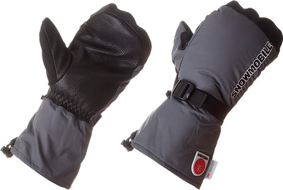 Варежки для охоты и рыбалки Higashi Snowmobile Grey L / 06405_116