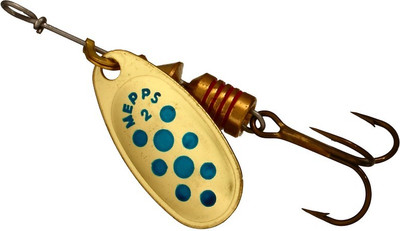 Блесна Mepps Comet Gold/Blue Dots / 529343-B