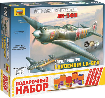 Сборная модель Звезда Самолет Ла-5ФН / 4801П