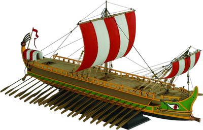 Сборная модель Звезда Греческая Триера / 8514