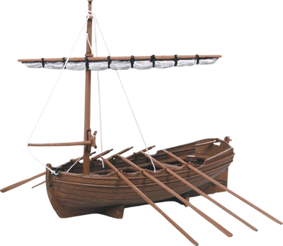 Сборная модель Звезда Средневековая шлюпка / 9033