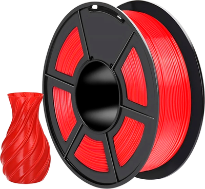 Пластик для 3D-печати NV Print NV-3D-PETG-GLOW-RED (1.75мм, 1кг, Glow Red)