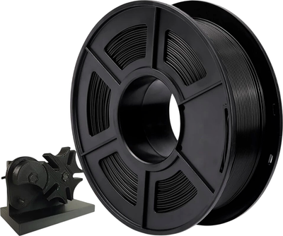 Пластик для 3D-печати NV Print NV-3D-PLA-HS-BLACK (1.75мм, 1кг, черный)