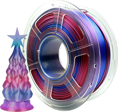 Пластик для 3D-печати NV Print NV-3D-SILK-PLA-P-RAINBOW-02 (1.75мм, 1кг, радужный 02)