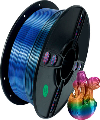 Пластик для 3D-печати Kingroon PLA Silk 1.75мм / B01891 (1кг, Rainbow Universe)