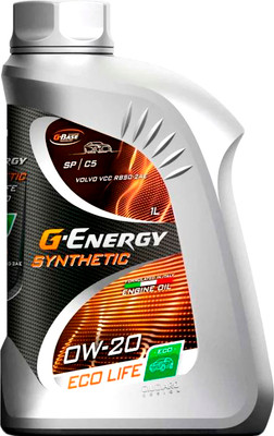Моторное масло G-Energy Synthetic Eco Life 0W20 / 253140709 (1л)
