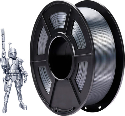 Пластик для 3D-печати NV Print NV-3D-SILK-PLA-P-SILVER (1.75мм, 1кг, серебристый)