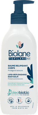 Бальзам для тела детский Biolane Topilane Липидовосстановливающий (350мл)