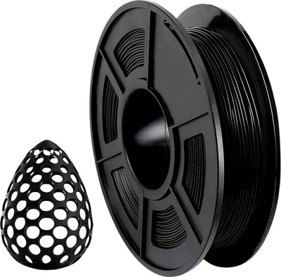 Пластик для 3D-печати NV Print NV-3D-TPU-BLACK (1.75мм, 500г, черный)