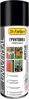 Грунтовка MAV Dr.Farber Акриловая универсальная / 12188-270 (520мл, черный)