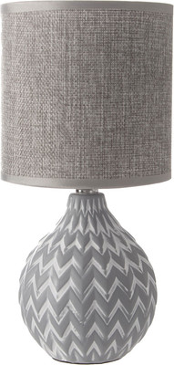 Прикроватная лампа Risalux Руби 10392914 (белый/серый)