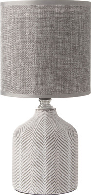 Прикроватная лампа Risalux Шерон 10392908 (белый/серый)