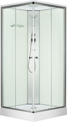 Душевая кабина Saniteco BST-290W (90x90, белый/прозрачное стекло)