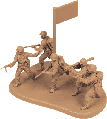 Сборная модель Звезда Американская пехота 1941-1945гг / 6278