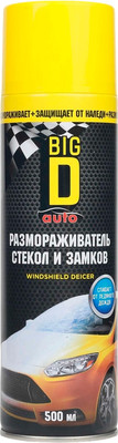 Размораживатель Big D Windshield decer для стекол и замков (500мл)