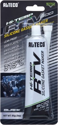 Герметик силиконовый ALTECO Высокотемпературный (85г, черный)