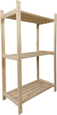 Стеллаж Четыре Солнца S-R-1 (натуральный)
