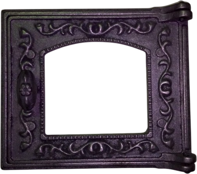 Дверца печная Балезинский ЛМЗ ДТ-3 (под стекло, 270х230)