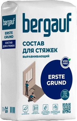 Смесь для устройства стяжек Bergauf Erste Grund (25кг)