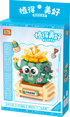 Микроконструктор LOZ Малыш-кактус / 8834_MK