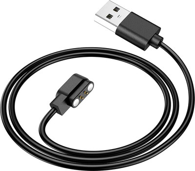 Зарядный кабель Hoco Y20 для смарт-часов (черный)