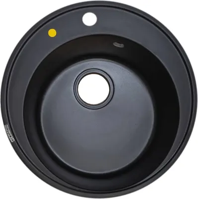 Мойка кухонная Ecoshtein Kreis 500 (черный)