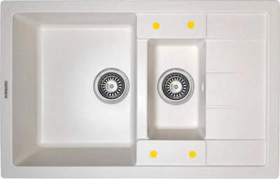 Мойка кухонная Ecoshtein Rechteck 781.5 (латте)