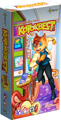 Настольная игра Эврикус Котоквест / 12032BG
