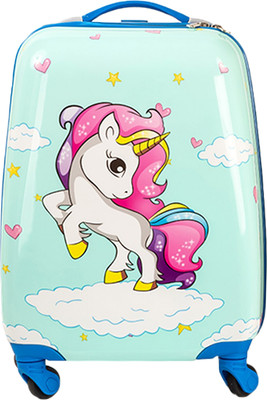 Чемодан на колесах Supra STS-1005-B (Turquoise Unicorn)