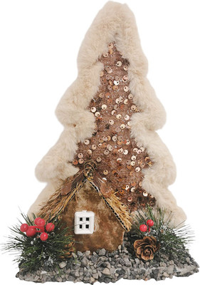 Елка декоративная MONAMI Елочка с домиком 13D-157