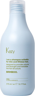 Шампунь для волос Kezy I am Bamboo для объема и укрепления тонких волос (375мл)