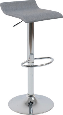 Стул барный AksHome Slim (серая ткань XC188-5/хром)