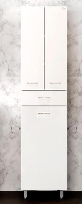 Шкаф-пенал для ванной Onika Модерн 46.17 R с корзиной (404602)