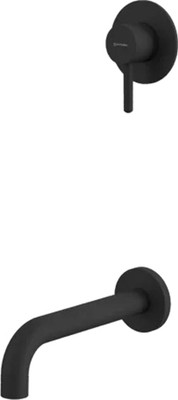 Смеситель Whitecross YSET03BL (черный матовый)