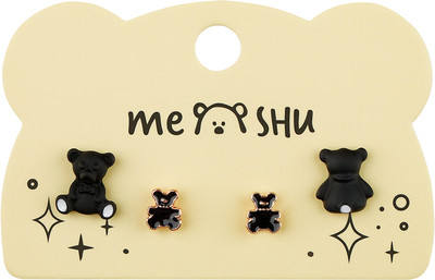 Комплект сережек Meshu Bears / MS_60694