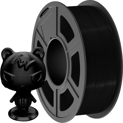 Пластик для 3D-печати NV Print NV-3D-TPU-SILK-BLACK (1.75мм, 1кг, черный)